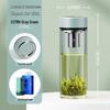 WANXIANG Portable Single-Layer Glass Tea Cup