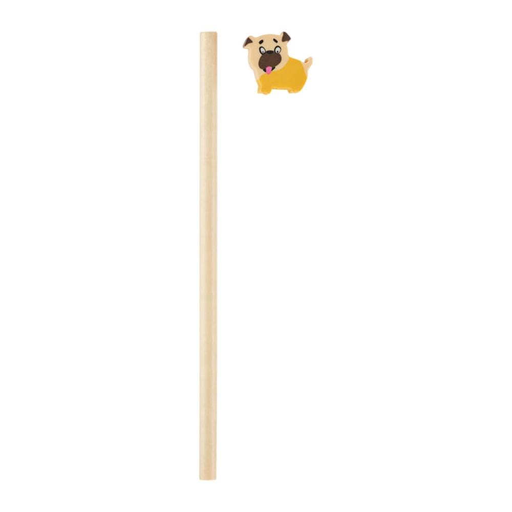 MidOcean Circo Dog Wooden Pencil With Eraser