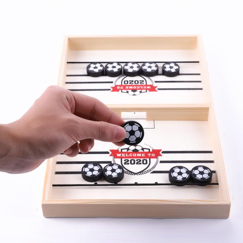 Table Hockey Paced Sling Puck Board Games SlingPuck Winner Party Game Toys For Adult Child Family Party Game Toys Fast Hockey