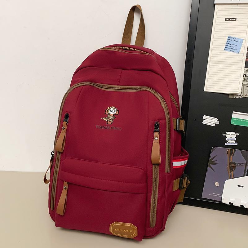 Schoolbag Children Elementary School Students Girls College Students Junior High School Students High School Boys Large Capacity Backpack