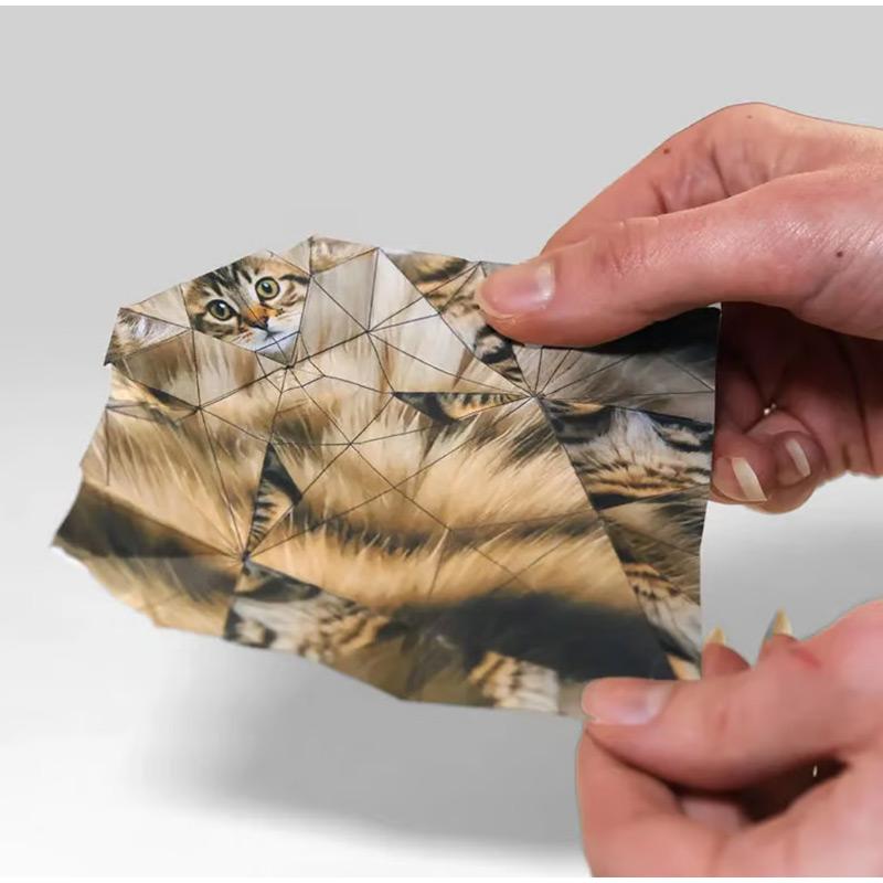 Creative DIY Paper Cats Handmade DIY Paper Cat Dog Dinosaur Folding Animal Folding Craft Paper Set for Home Decoration Gift