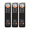 Pentel Ain Sharp Pencil Lead, 0.7mm, 2B, 3 Pack (XC2872B3P) - Smooth, Break-Resistant, Smudge-Proof, High-Performance