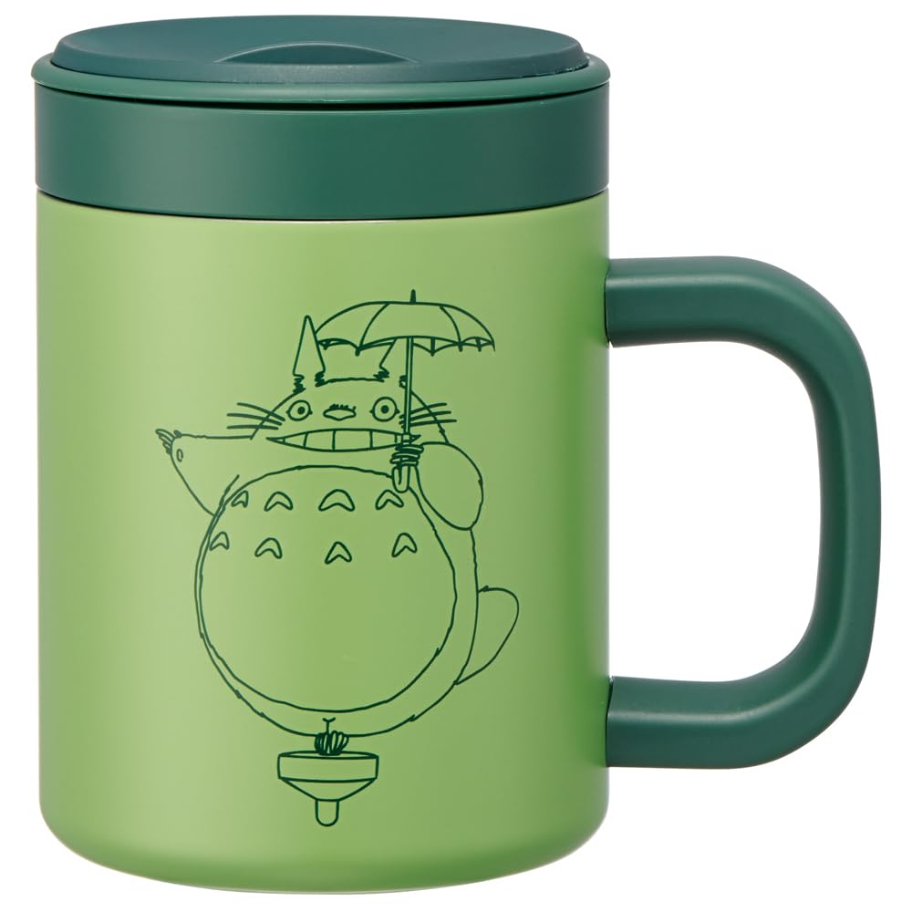 

Skater Vacuum Insulated Stainless Steel Mug, 320ml, with Inner Cup, My Neighbor Totoro, Studio Ghibli Design, STMG4NI