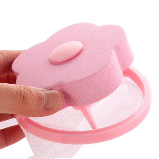 Flower Washing Bag Laundry Machine Float Filter Ball Fur Catcher Hair Remover
