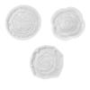 Tray Molds Cup Pad Molds Epoxy Resin Molds Rose Shaped Coaster Mold Silicone Material for DIY Hand-Making Resin Artworks