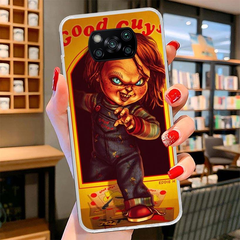 Chucky Child's Play Cover Phone Case For Xiaomi Poco F7 Ultra X7 X6 X5 Pro M7 Redmi 15C 15 13C 13 12C 12 10C 10 9A 9C 9T 9 Shell