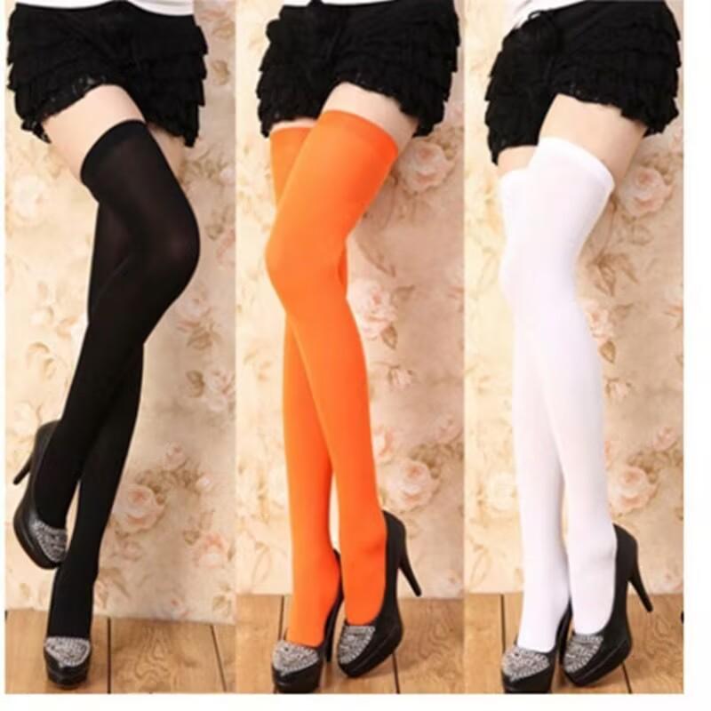 3Pairs Women Sexy Warm Thigh High Stockings Over Knee Socks Velvet Calze Stretch Stocking Temptation Medias Overknee Long Socks