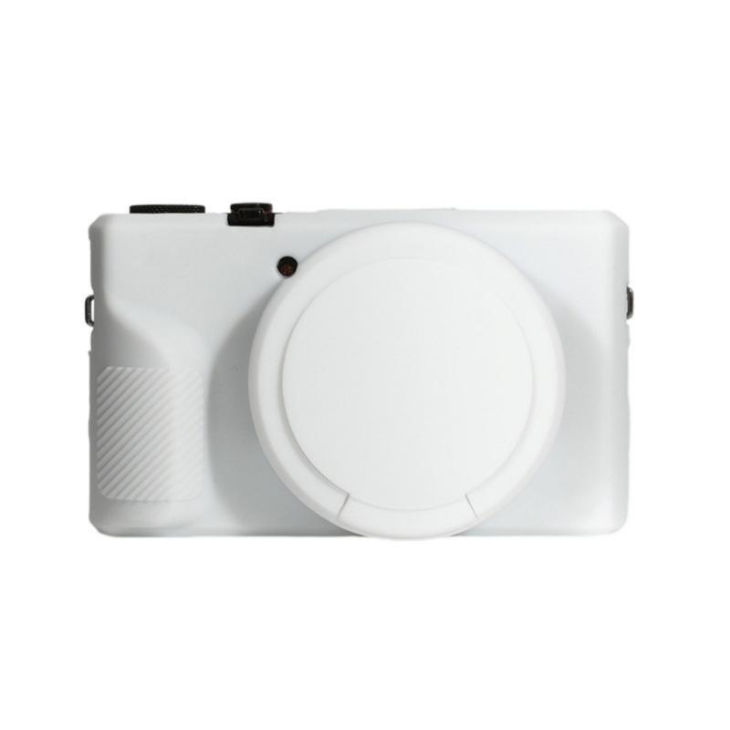 Soft Silicone Camera Case for G7X Mark III Camera Body Skin Provides Full Body and Lens Protections Cover