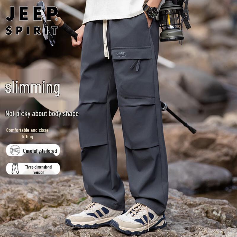 

JEEP SPIRIT Men s Loose Straight Cargo Pants 3XL