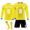 Personalised Shirts Kit Mens Girls With Name Number Custom Football Jerseys For Boys Training Suit