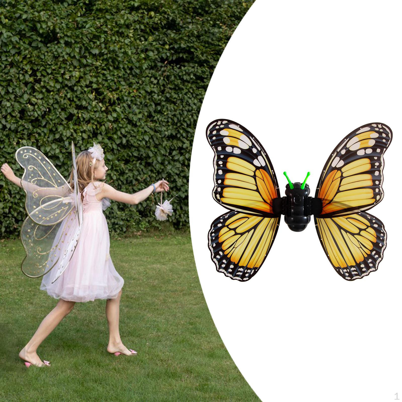 

Electric Fairy Attachment Dress Up with Lights Butterfly Toy Violet