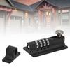 Combination Locking   Safe Password   Rust Resistant Coating 4 Digit Lock   for Pool Gate Fence Farm