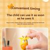 Colorful Giraffe Kitchen Timer,Rotating Desk Clock with Playful Cartoon Design, Ideal Birthday Gift, Plastic Material, No Electricity Needed