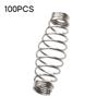 100Pcs/lot Spring Fishing Hook Barbed Swivels Hook Single Circle Fishhooks Fly Fishing Accessories Tackle