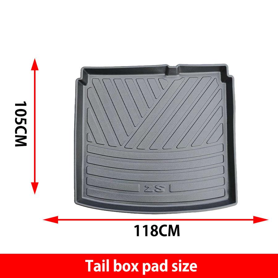 Durable Waterproof Eco-friendly TPE Trunk Mat for MG ZS 2017-2025