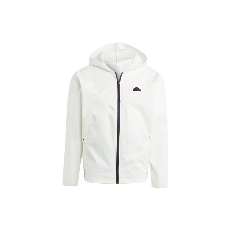 adidas City Escape Full-Zip Hoodie  White  Men s IA3091 XL