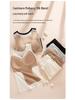Women's V-Neck Long Sleeve Thermal Set: Warm Ginger Camellia Oil Cashmere Silk Base Layer with Slim Fit Trousers for Autumn.