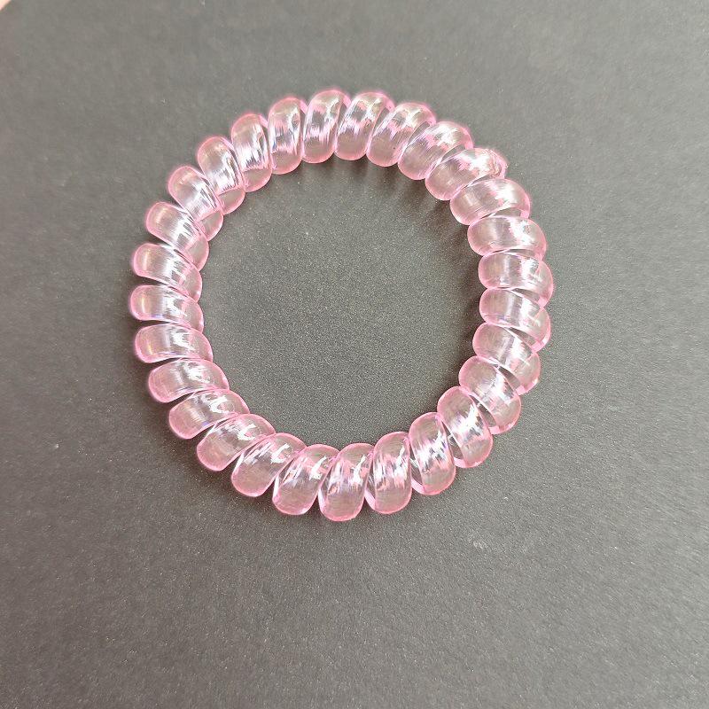 Candy-Colored Thick Bracelet-Style Hair Ring: Extra-Large Korean Rubber Band and Spring Headband Ornament
