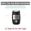 3 Buttons TPU Car Remote Key Case Cover for Kia K5 K3 K2 Sportage Cerato Sorento Optima Rio Soul Sedona Picanto Key Fob Holder