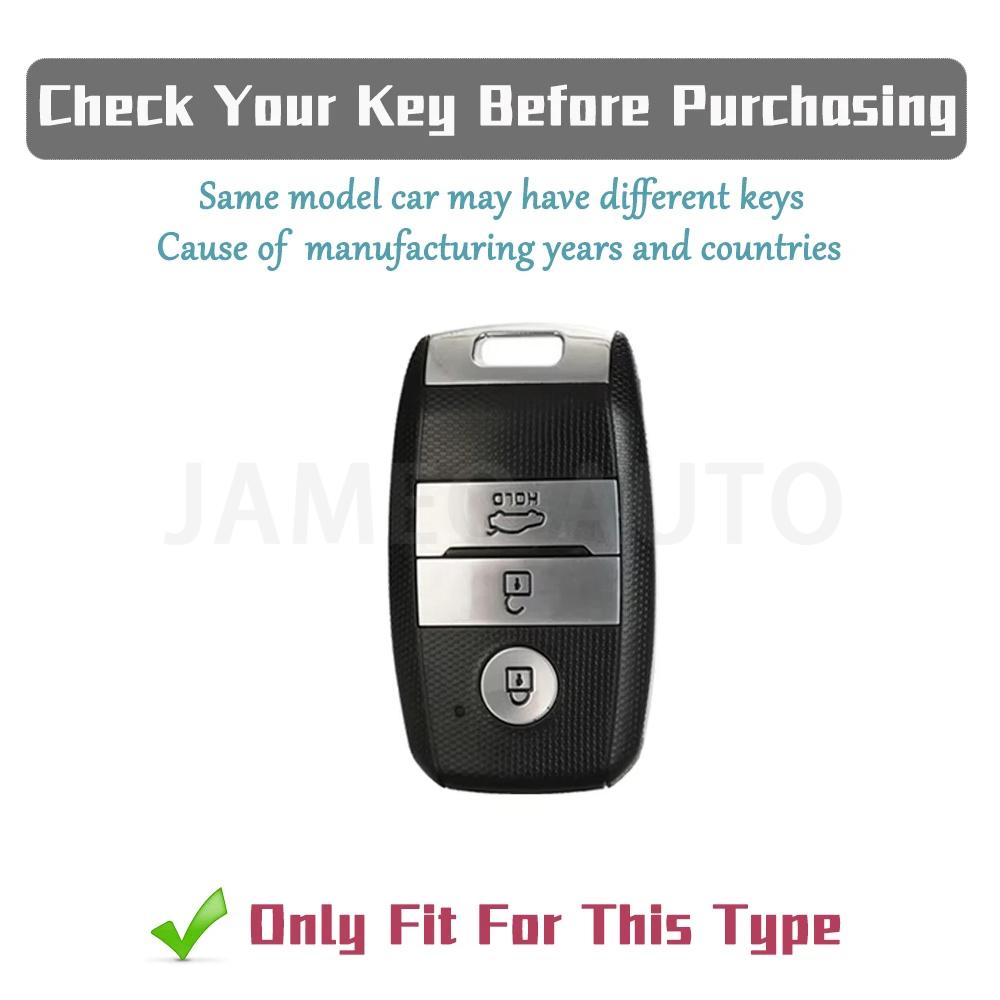 3 Buttons TPU Car Remote Key Case Cover for Kia K5 K3 K2 Sportage Cerato Sorento Optima Rio Soul Sedona Picanto Key Fob Holder