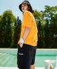 CORALIAN Runoff Coin Short Sleeve Cotton T-Shirt Orange
