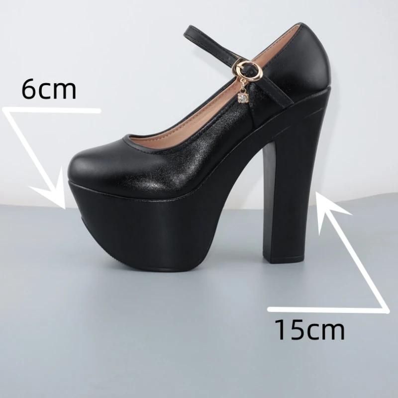 Catwalk 15cm Small Size 32-43 White Silver Wedding Shoes Women Platform Pumps 2025 Block High Heels Shoes Model Party Dress Shoe