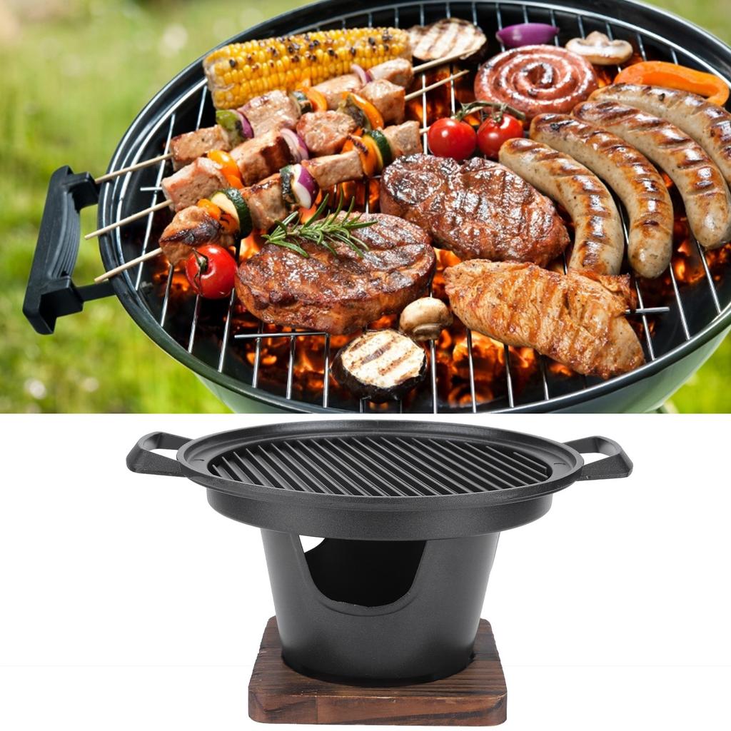 Household Portable Mini Smokeless Barbecue Grill Charcoal Stove BBQ Accessories 26x21x12.5cm