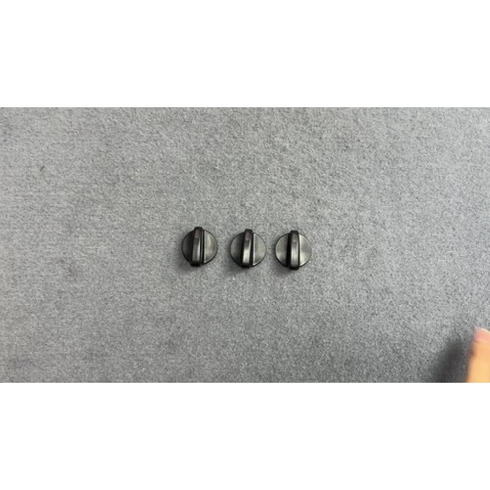 3 Pieces AC Heater Knob For 1995-2004 Toyota Tacoma Ref:55905-35310 Black