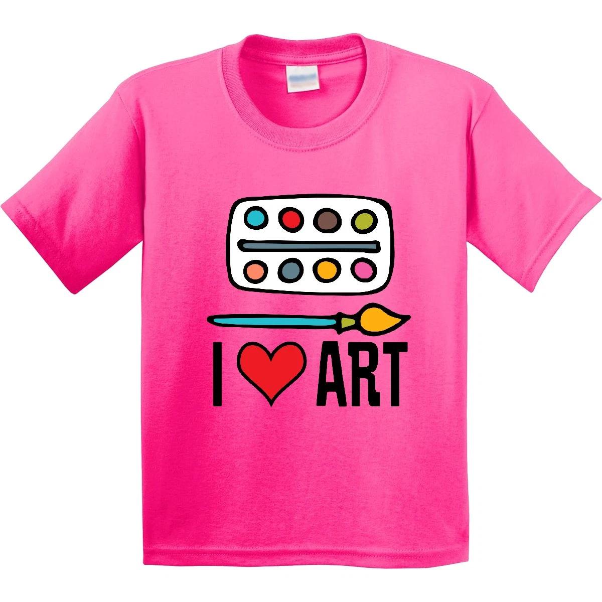 

Inktastic Painting I Love Art Youth T-Shirt Tee Kids Children Child Tween Teen 150