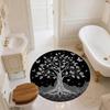 Tree of Life pattern round rug,Carpet Rug for Living Room Bedroom Sofa Playroom Decor,Non-slip Floor Mat,Holiday Gifts and Birthday Gifts.