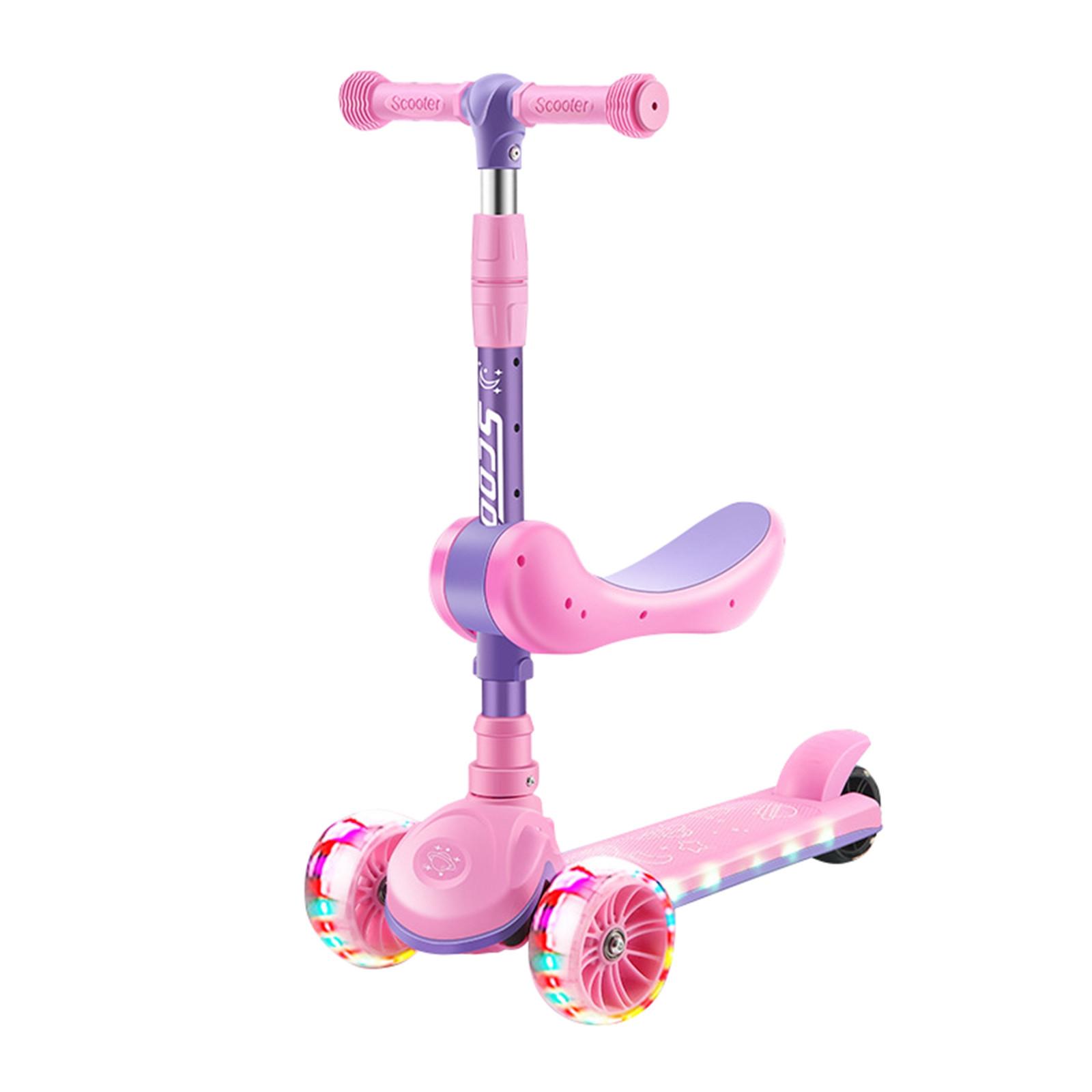 

Детский самокат Детская машина Трехколесный самокат Самокат Большие колеса Бесшумный ремень Музыкальное сиденье One Size