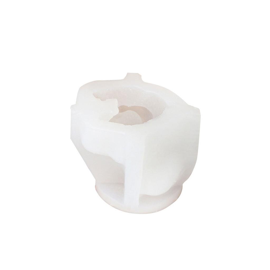 3D Bear Silicone Mould for Creative Candle Making Flexible and Easy to Clean Decoration for Craft and Decorations