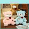 Cozy And Cute Teddy Bear Toy With Colorful Rose Embellishments Perfect For Gifts