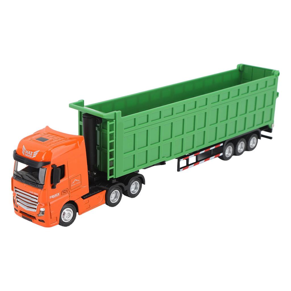 1:50 Scale Diecast Model Truck Toy Static Model Car Dump Truck for Kids Children Boys Gifts
