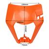 Motorcycle Universal Headlamp Headlight Plastic Mask For KTM SX XC SXF XCF XCW EXC EXCF SMR 125 150 200 250 350 300 450 500 530