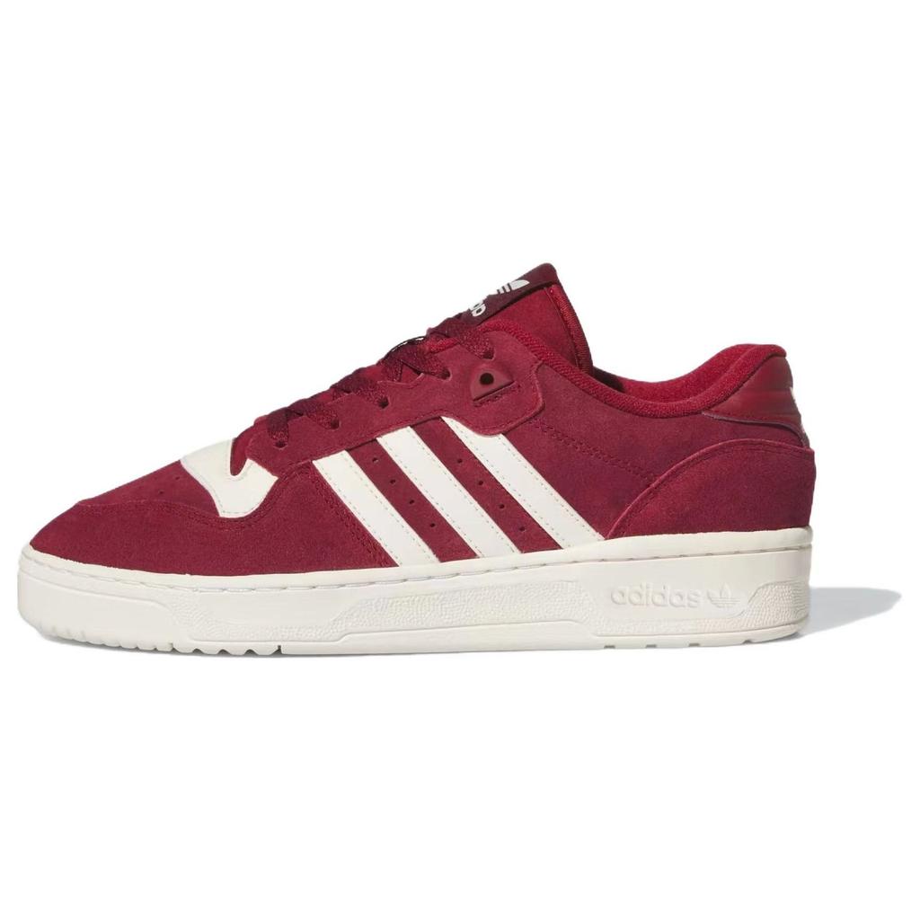 Adidas Rivalry Low Collegiate Burgundy Men Sneakers Red Cloud-White IE7208
