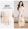 Western style summer dress, dignified and atmospheric short sleeved skirt