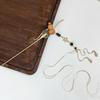 Chinese Style Gourd Tassel Hair Stick For Women Elegant Metal Chopsticks Hanfu Hairpin Ancient Style Hair Accessories