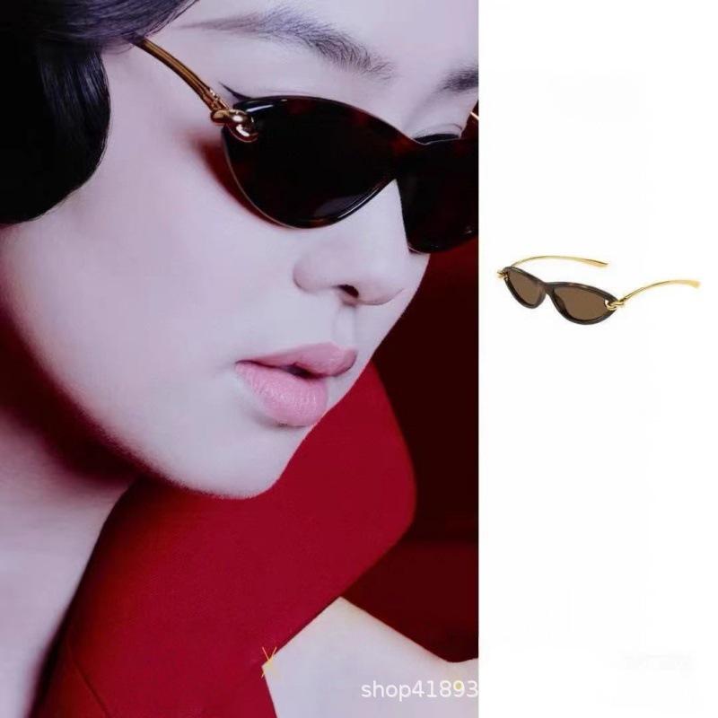 High-End Women’s Cat-Eye Sunglasses - UV Protection, European & American Style