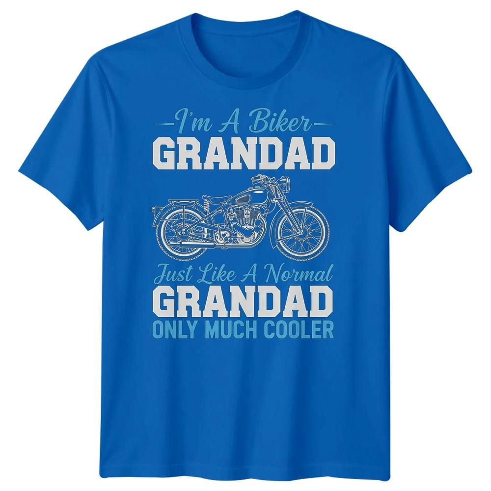 Im A Biker Grandad Just Like A Normal Only Much Cooler Unisexs Biker TShirt Tee