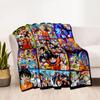Dragon Ball Characters Blankets Are Suitable for Living Rooms,making Them an Ideal Choice for Outdoor Travel and Gifts.