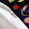 Cartoon Space Down Comforter Set Bedding Set Duvet Cover 3-piece Set
