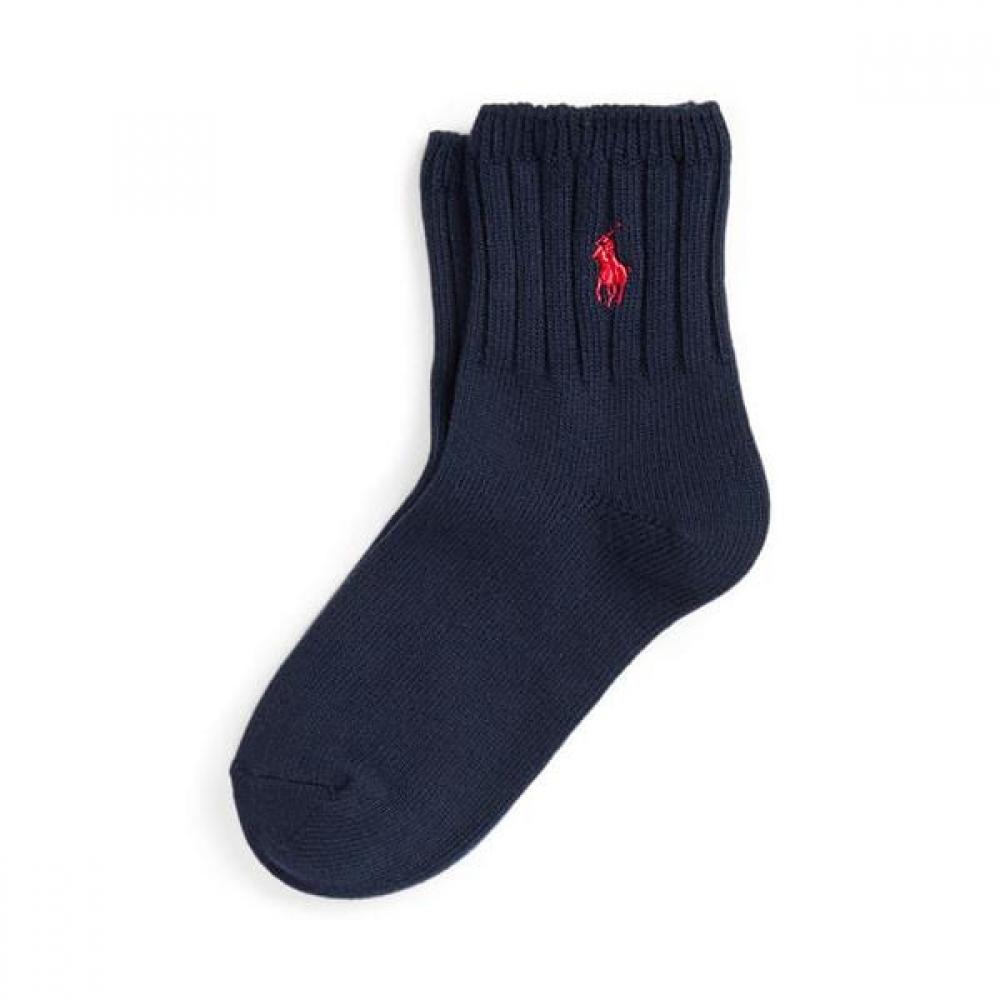 Polo Ralph Lauren Women S Cotton Blend Quarter SockS ONE