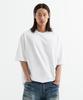 BRENSON Achromatic_ Oversized Short Sleeve T-Shirt ( 2 Colors )