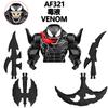 Marvel Legends Carnage Venom Blocks Bricks Anti-Venom Eddie Brock For Toys Gifts Action Figures Building Blocks For Children