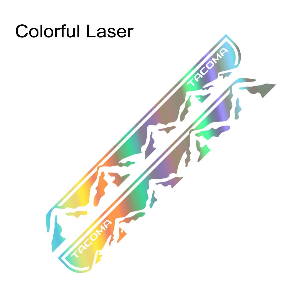 Pickup Door Side Sticker For Toyota Tacoma Truck Body Graphics Mounta Vinyl Decor Covers Car Decals Auto Tuning Accessories
