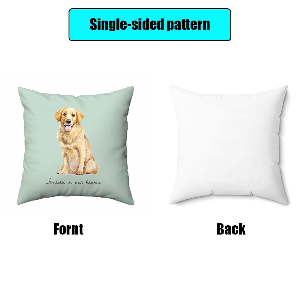 

Personalized Pet Photo Pillow Custom Dog Cat Picture Cushion Unique Throw Pillow for Pet Lovers Customisable Decor Gift for Pet 50X50cm