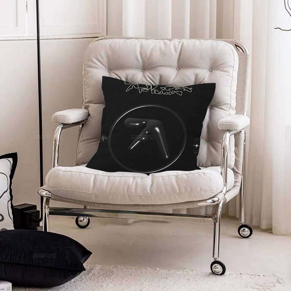 DJ A-Aphex T-Twins Pillow Cushion Cover Pillowcase Living Room Sofa Home Decor Customized