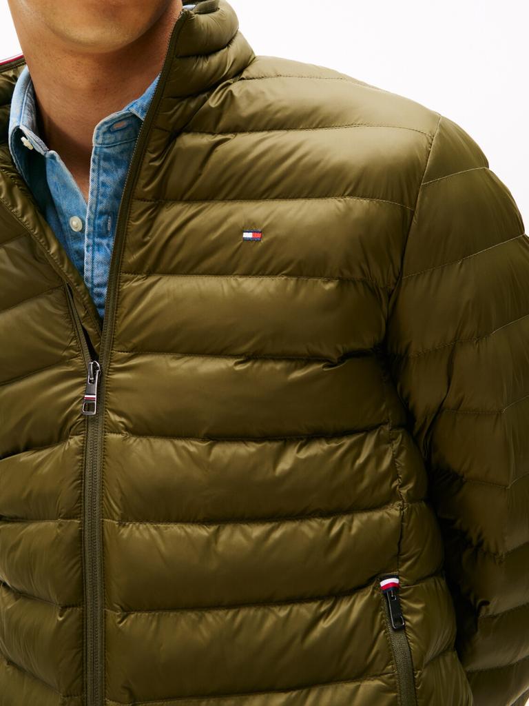 Winter Jacket Tommy Hilfiger Packable Water Repellent Jacket (MW0MW37634) Huntsman Green
