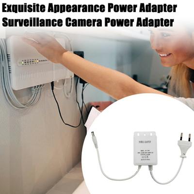 12V 2A Vodotěsná nabíječka napájecího adaptéru pro bezpečnostní kameru Stabilní výstup 100-240V EU/US spolehlivý zdroj napájení bezpečnostní kamery